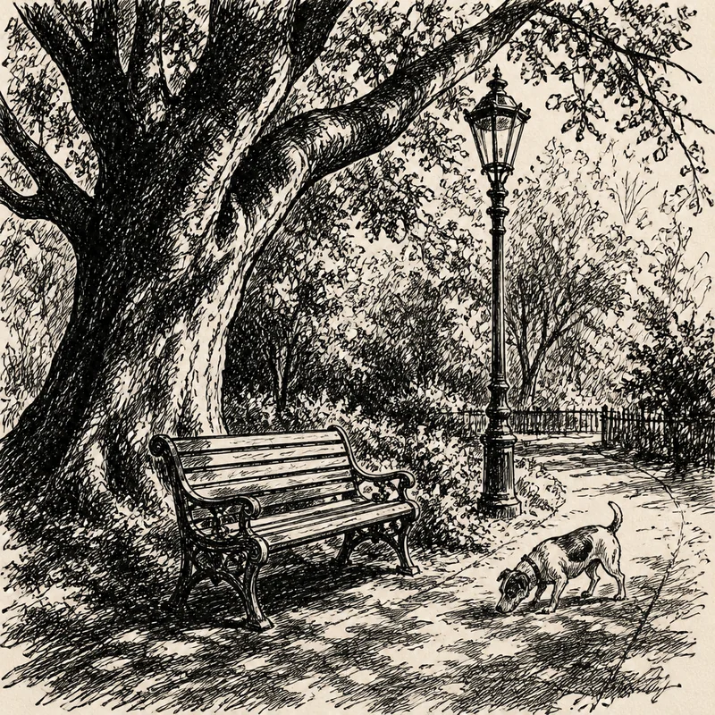 Pen sketch example5